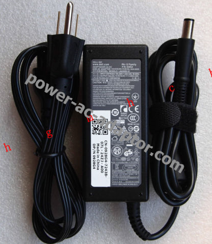65W AC Adapter Cord for Dell Inspiron 14 3421 Notebook